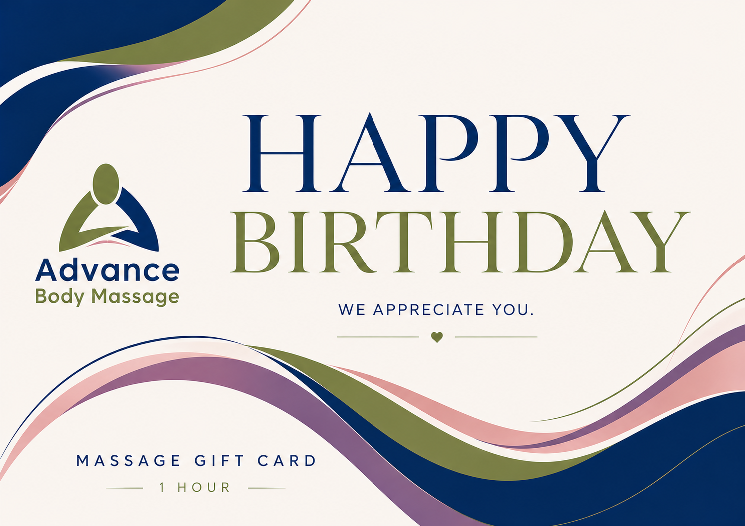 Birthday gift card