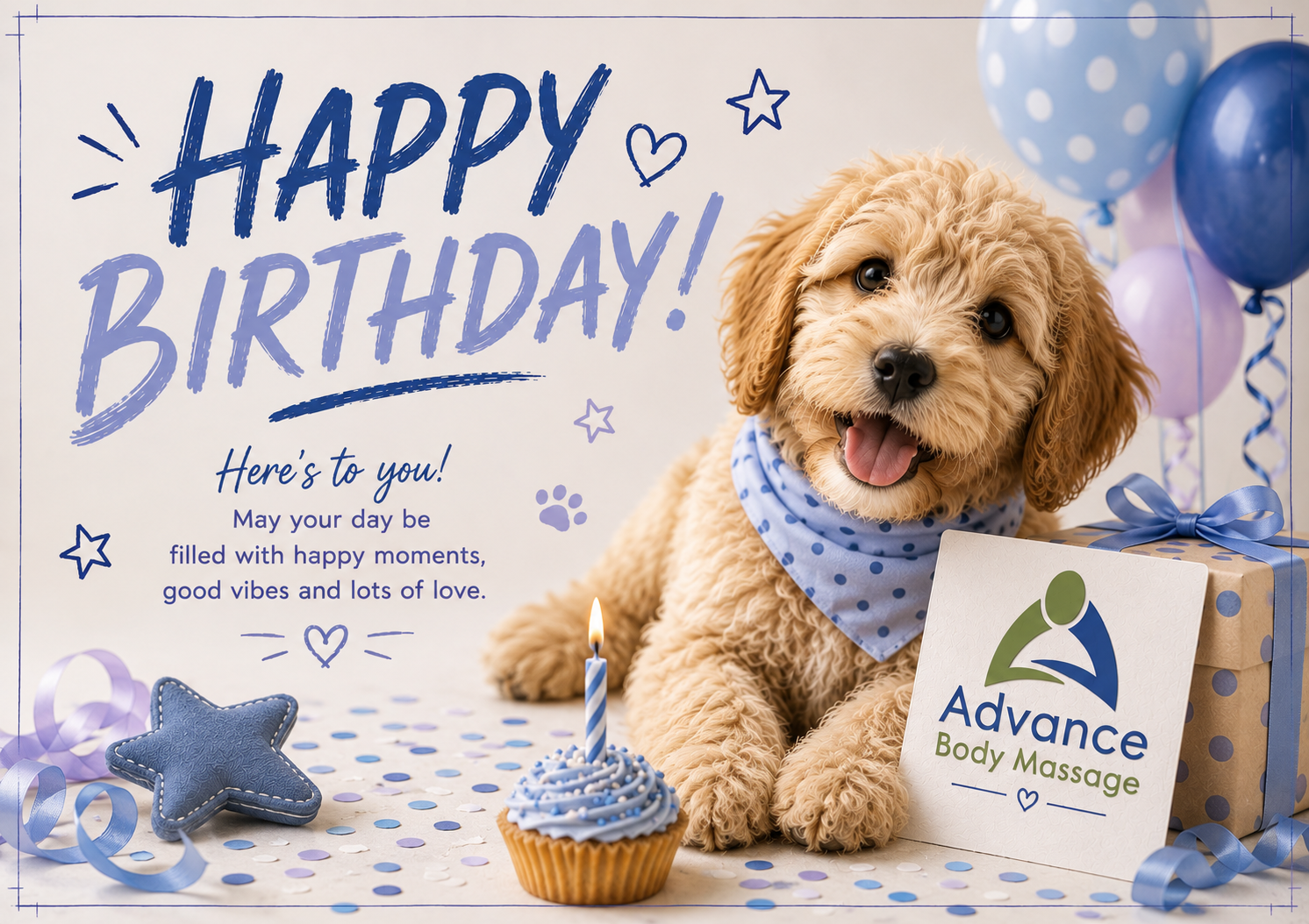Birthday gift card