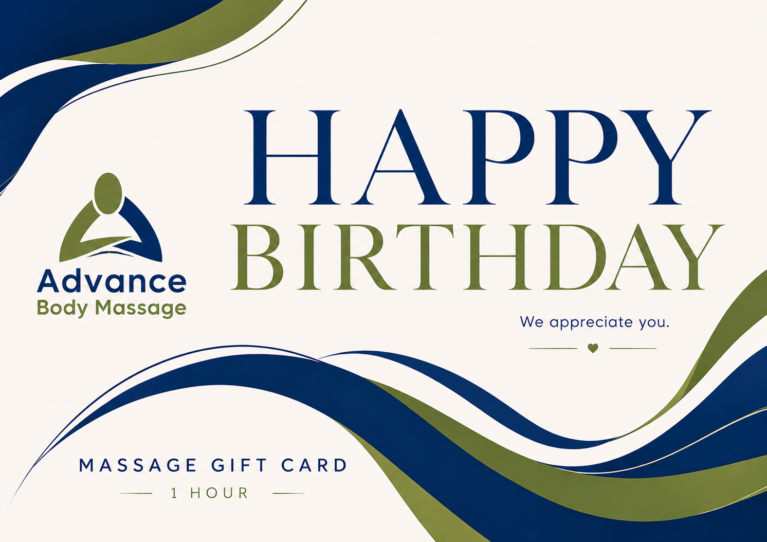 Birthday gift card