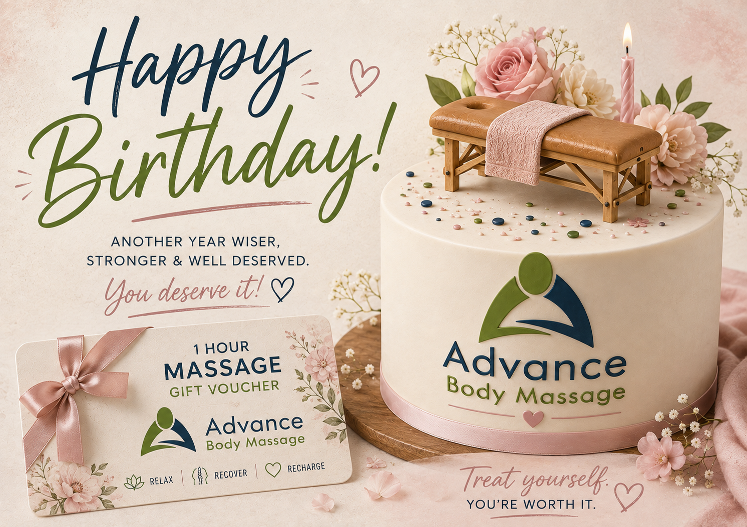 Birthday gift card