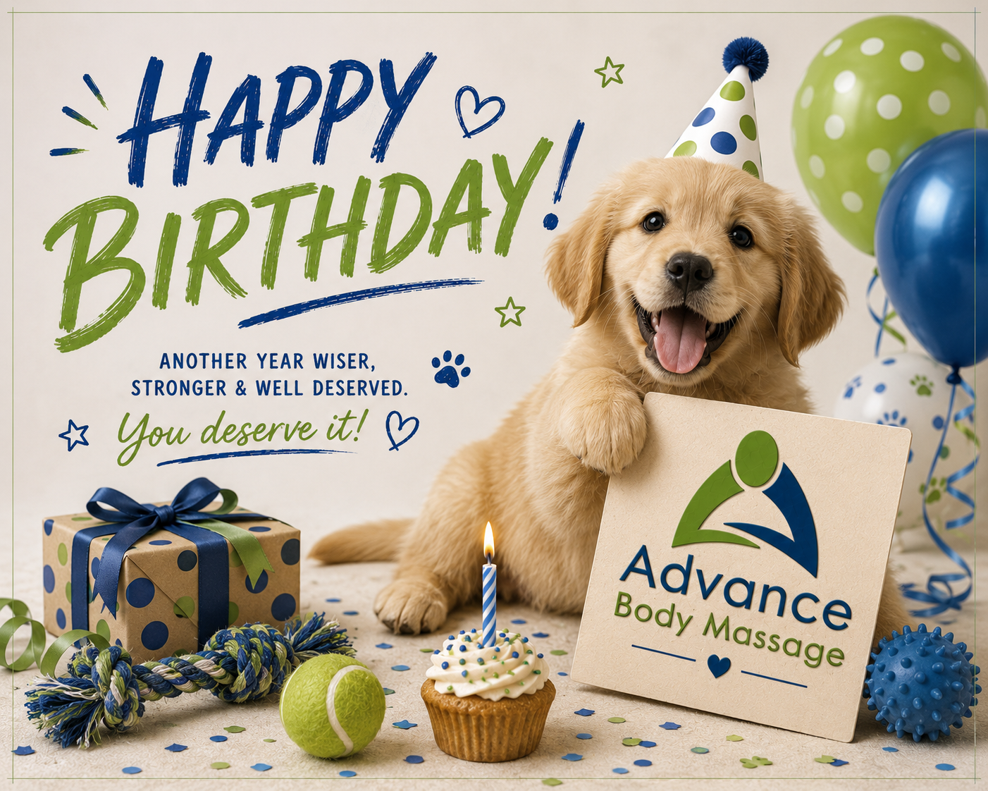 Birthday gift card