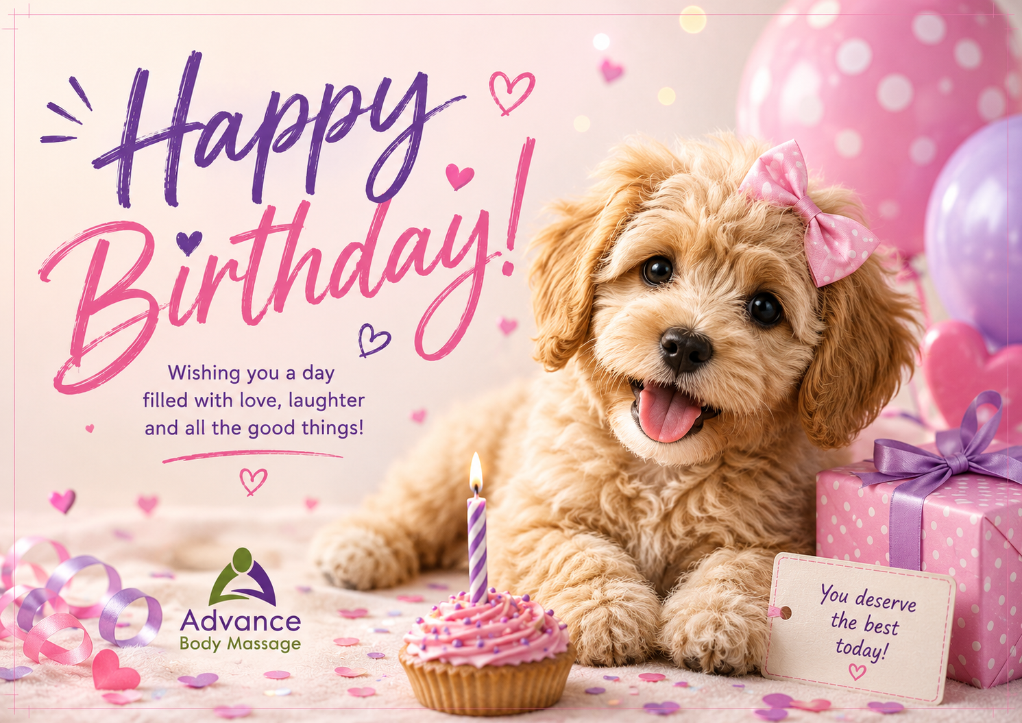 Birthday gift card
